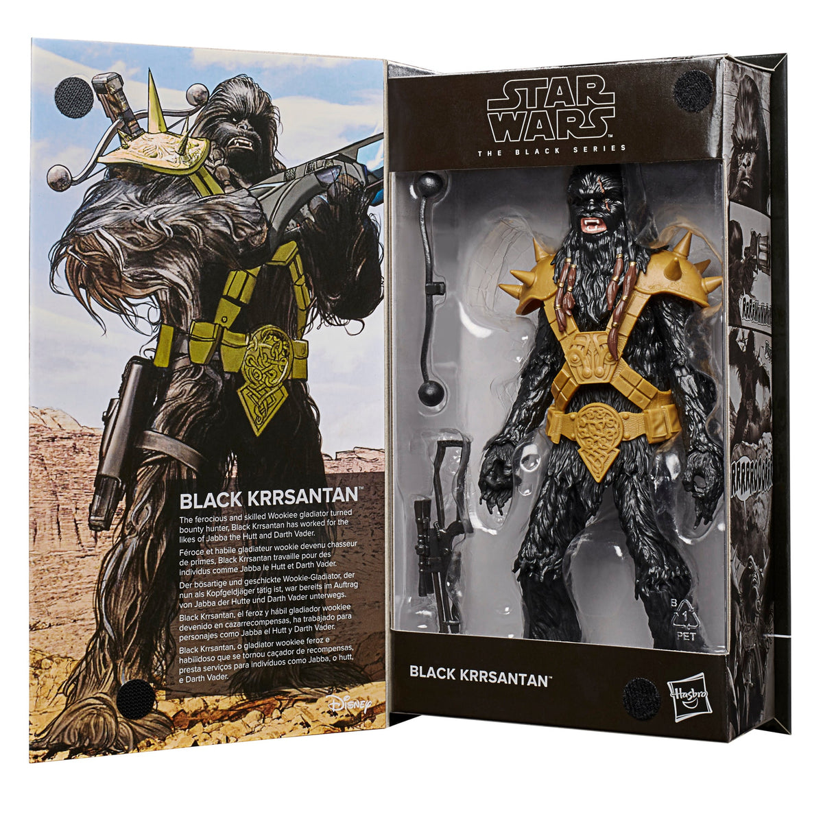 Star Wars: The Black Series - Black Krrsantan 6" Collectible Action Figure Toys & Games Hasbro