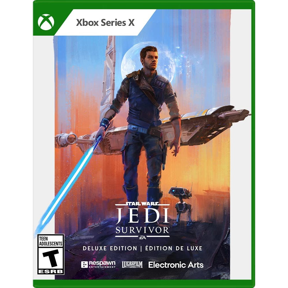 Star Wars Jedi: Survivor - Deluxe Edition [Xbox Series X] Xbox Series X Video Game Electronic Arts   
