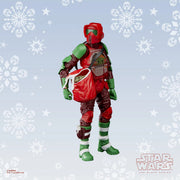 Star Wars: The Black Series - 6-Inch Scout Trooper (Holiday Edition) and Grogu in Holiday-Themed Bag Toys & Games Hasbro
