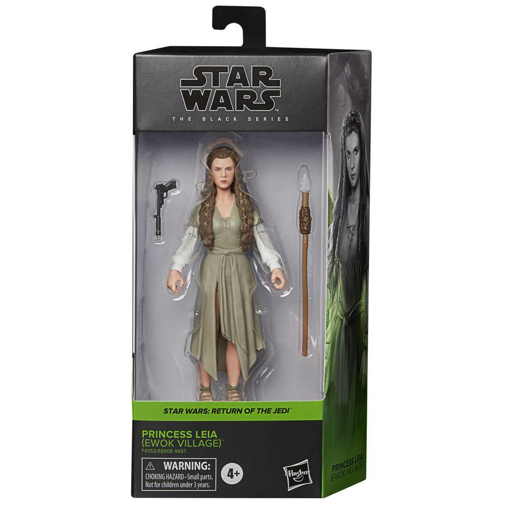 Star Wars: The Black Series - Princess Leia (Ewok Village) 6" Collectible Action Figure Toys & Games Hasbro