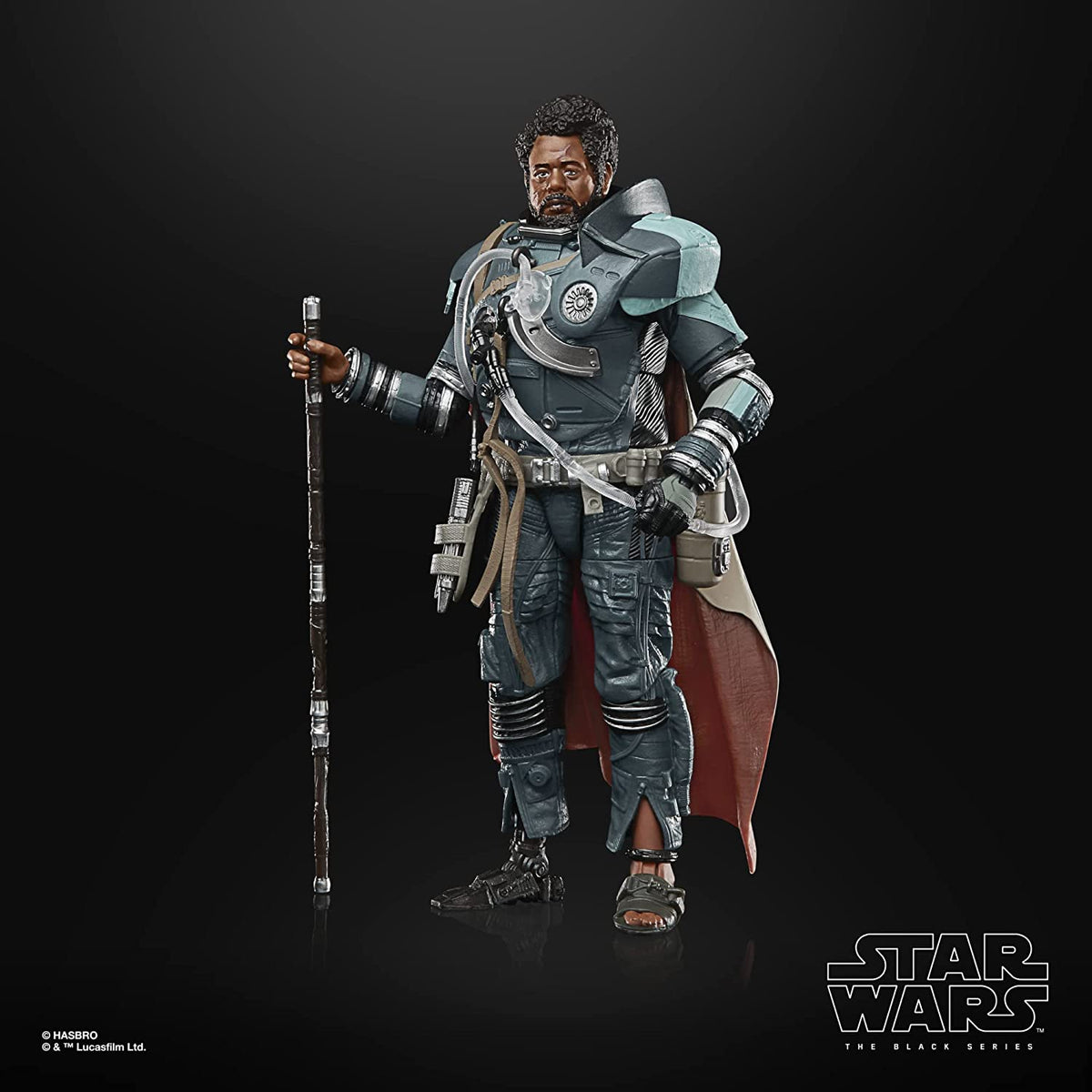 Star Wars: The Black Series - Saw Gerrera 6" Rogue One: A Star Wars Story Collectible Action Figure Toys & Games Hasbro