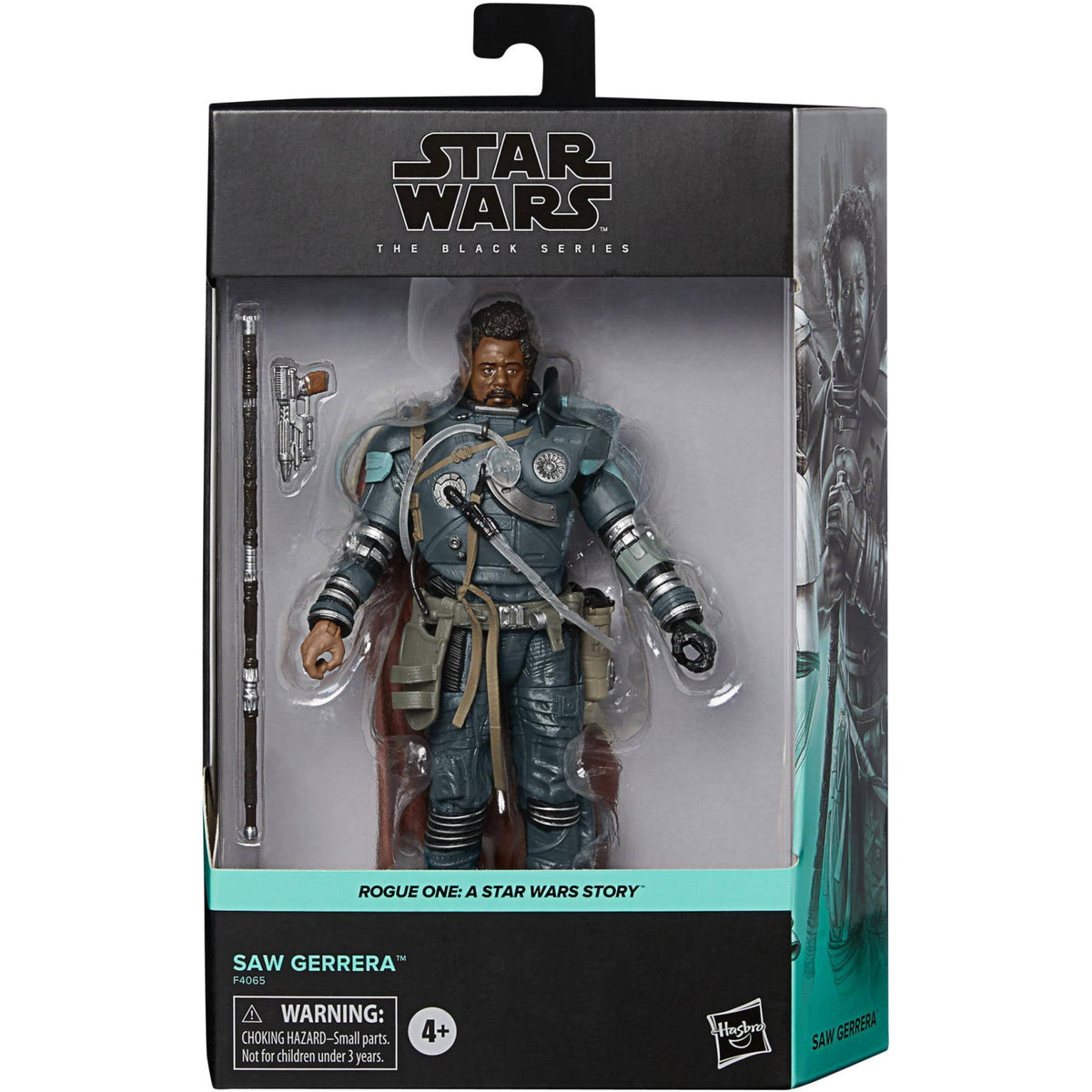 Star Wars: The Black Series - Saw Gerrera 6" Rogue One: A Star Wars Story Collectible Action Figure Toys & Games Hasbro