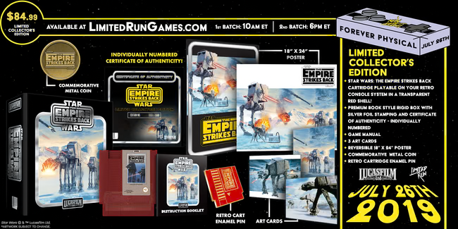 Star Wars - Premium Edition [NES] NES Video Game Lucasfilm