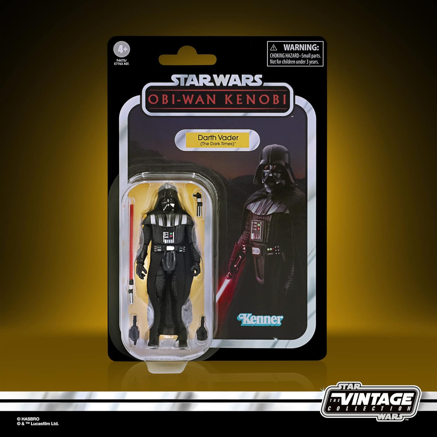 Star Wars: The Vintage Collection - Darth Vader (The Dark Times) Deluxe 3.75" Action Figure Toys & Games Hasbro