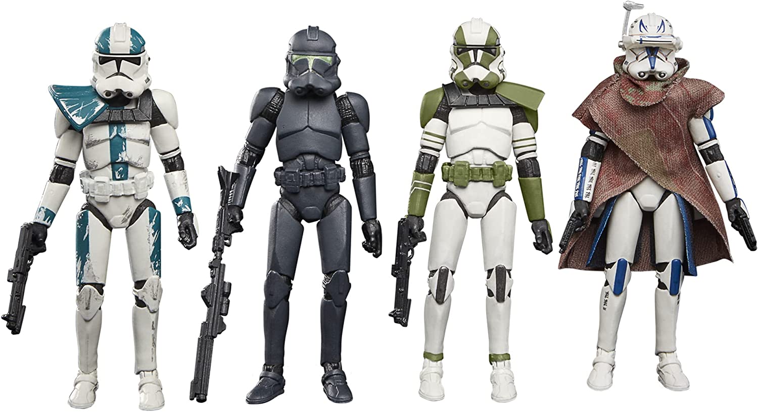 Star Wars: The Vintage Collection - Star Wars: The Bad Batch Special 4-Pack 3.75" Scale Action Figures Toys & Games Hasbro