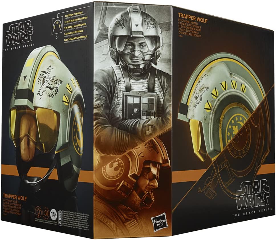 Star Wars: The Black Series - Trapper Wolf Electronic Helmet Toys & Games Hasbro