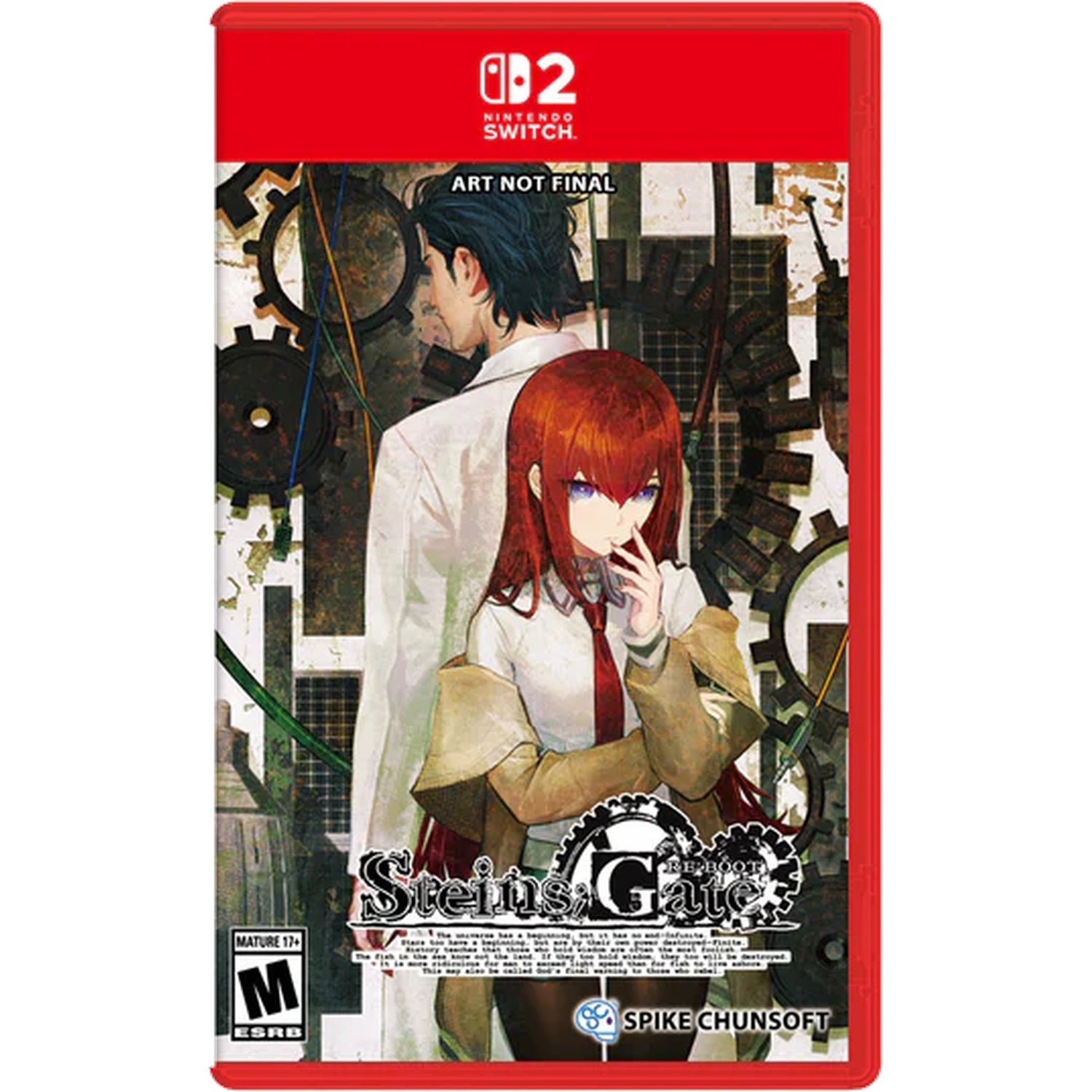 Steins;Gate Re:Boot [Game-Key Card] [Nintendo Switch 2] Nintendo Switch 2 Video Game Spike Chunsoft