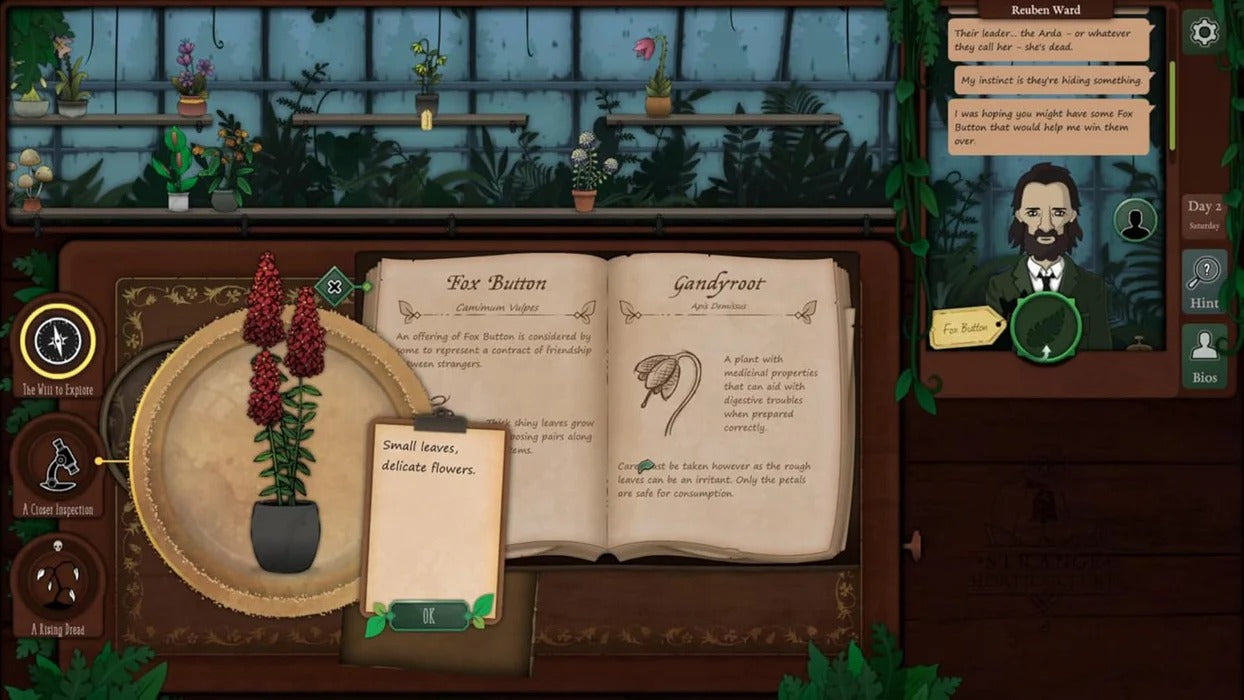 Strange Horticulture + Antiquities [Nintendo Switch] Nintendo Switch Video Game Silver Lining Interactive