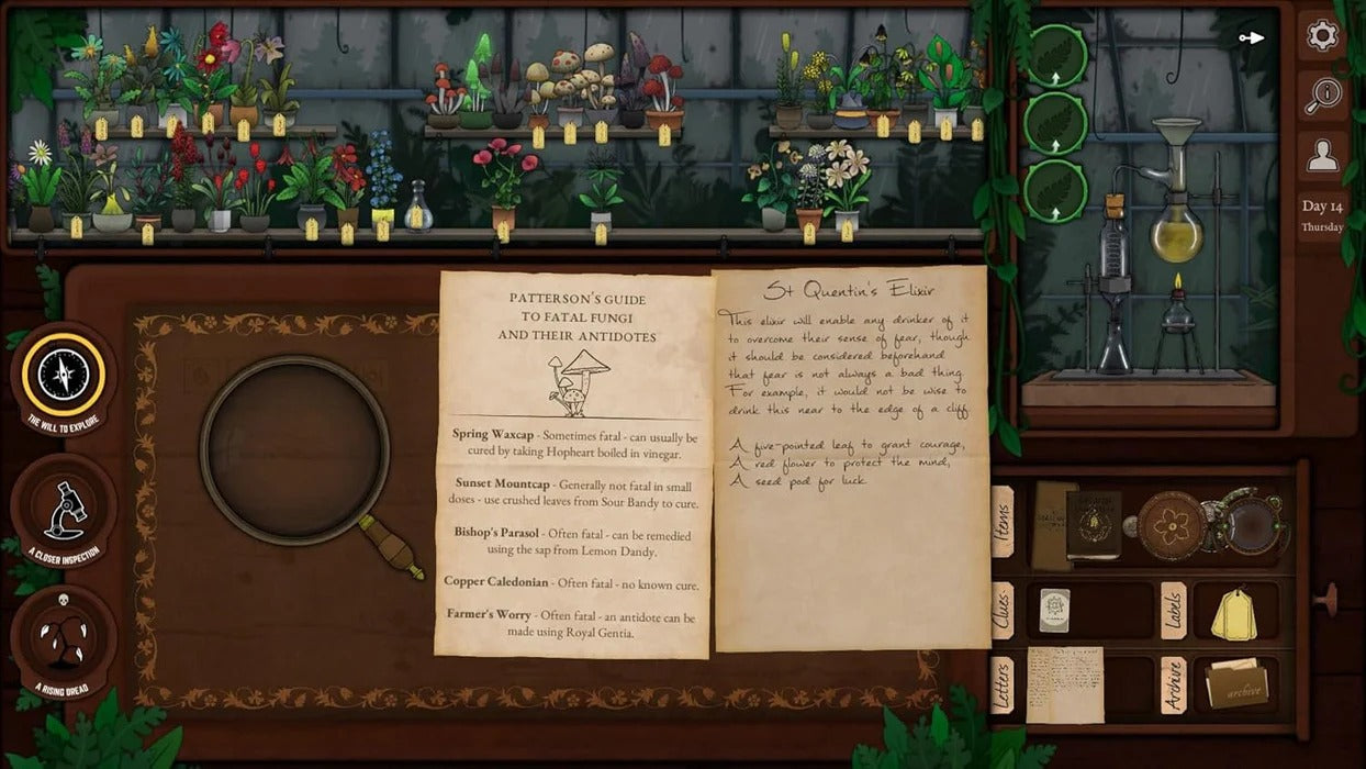 Strange Horticulture + Antiquities [Nintendo Switch] Nintendo Switch Video Game Silver Lining Interactive