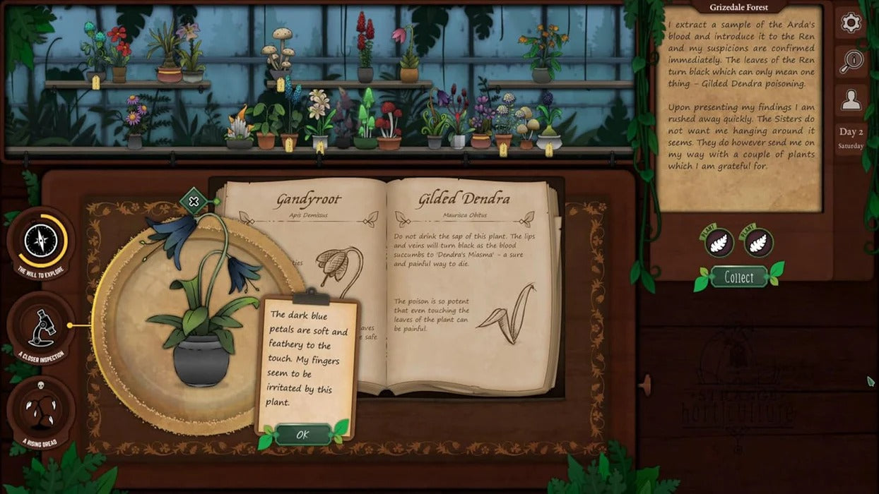 Strange Horticulture + Antiquities [Nintendo Switch] Nintendo Switch Video Game Silver Lining Interactive