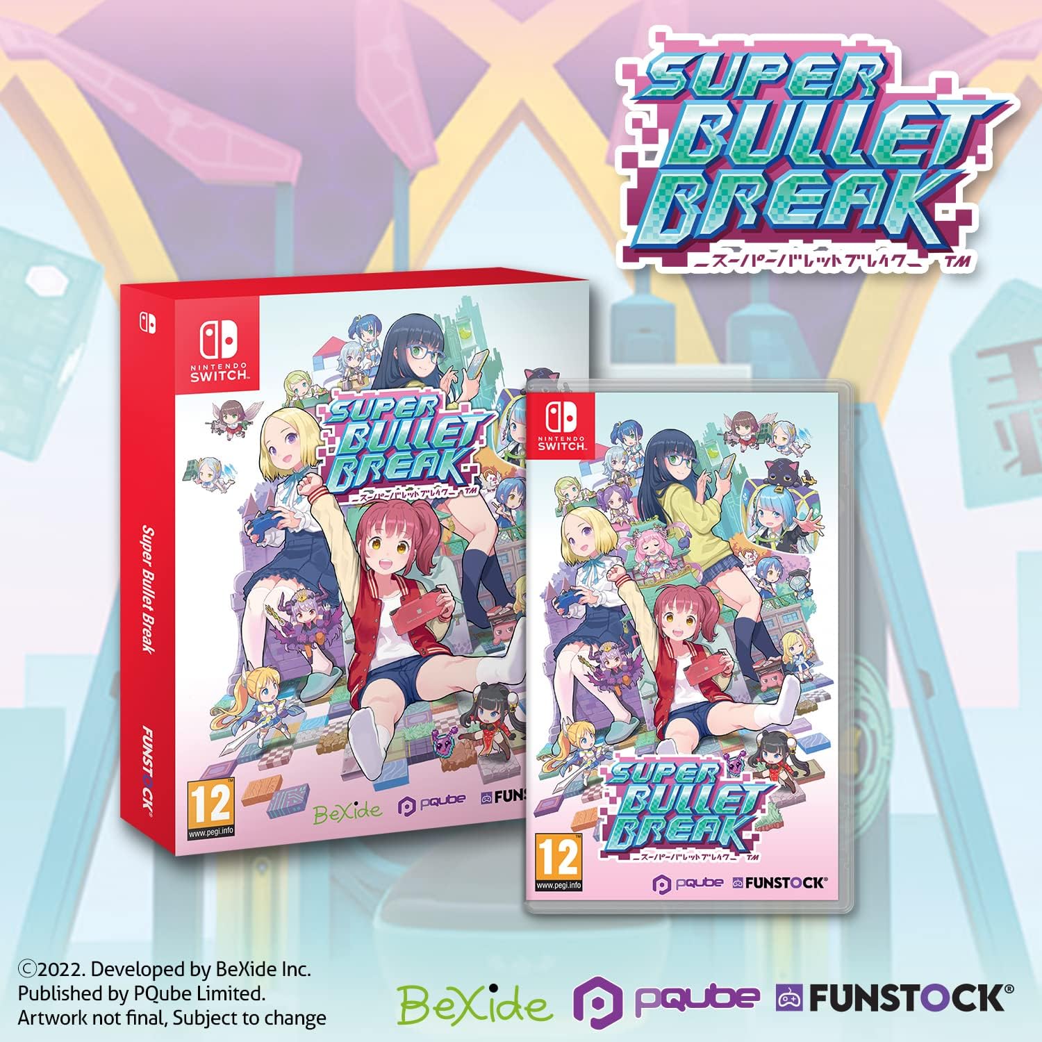 Super Bullet Break - Day One Edition [Nintendo Switch] Nintendo Switch Video Game PQube   
