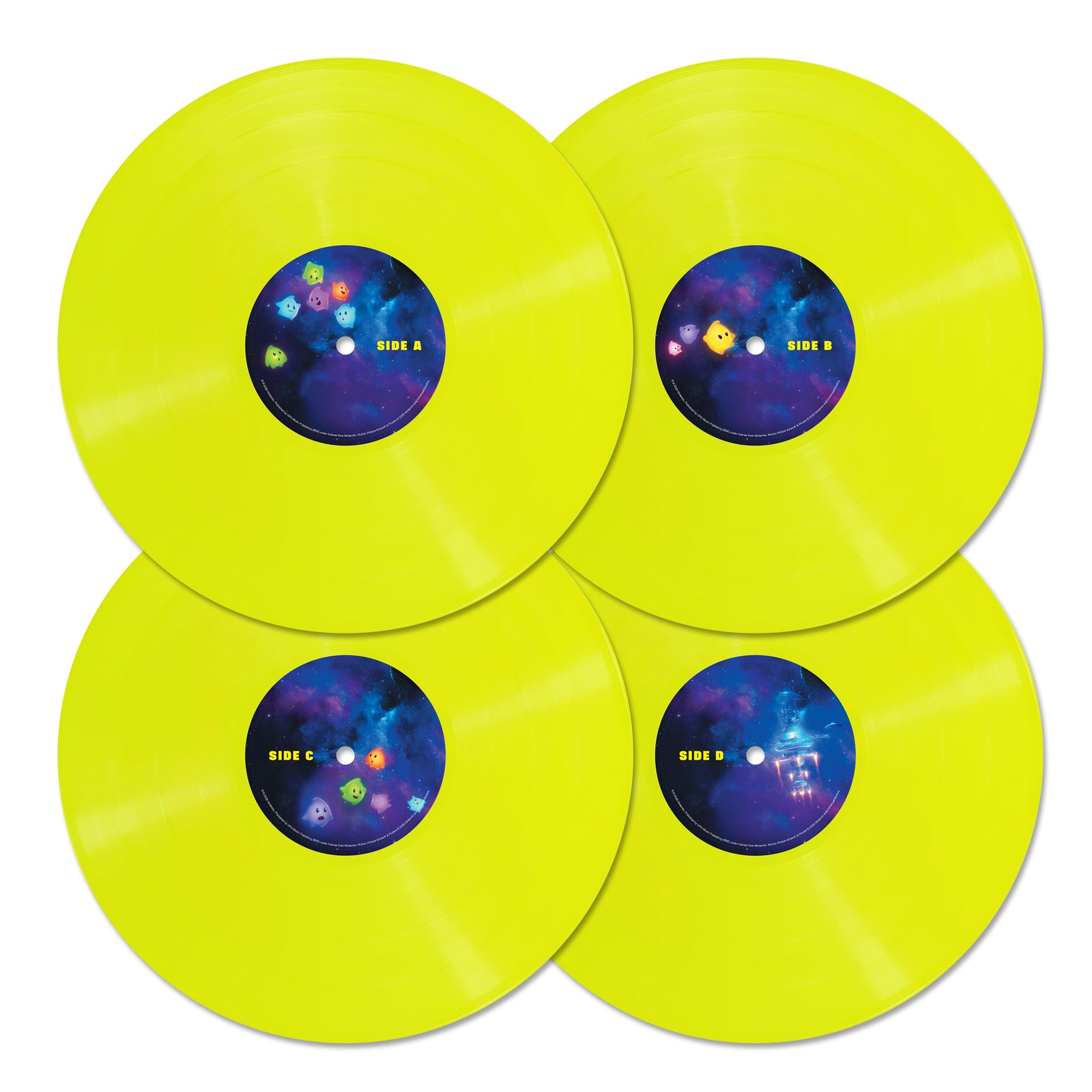 The Super Mario Galaxy Movie 2xLP - Luma Yellow Retail - Audio Vinyl Audio CD/Vinyl iam8bit
