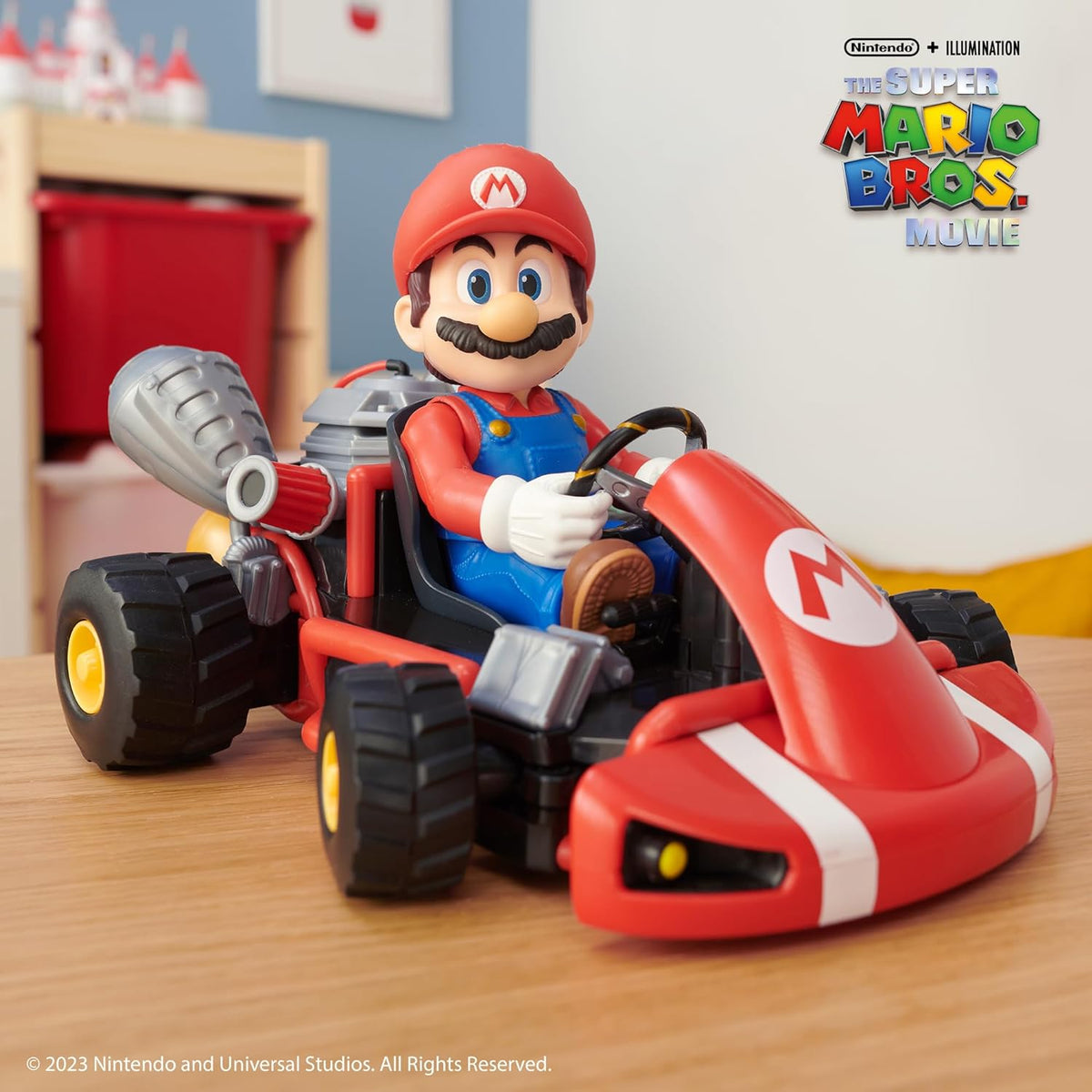 The Super Mario Bros. Movie: Rumble R/C Kart Racer Toys & Games JAKKS Pacific