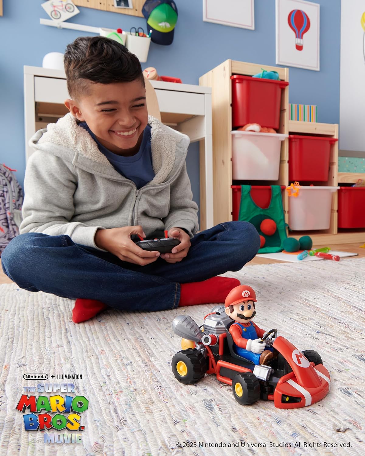 The Super Mario Bros. Movie: Rumble R/C Kart Racer Toys & Games JAKKS Pacific