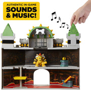 Super Mario Nintendo Deluxe Bowser's Castle Playset Toys & Games JAKKS Pacific   