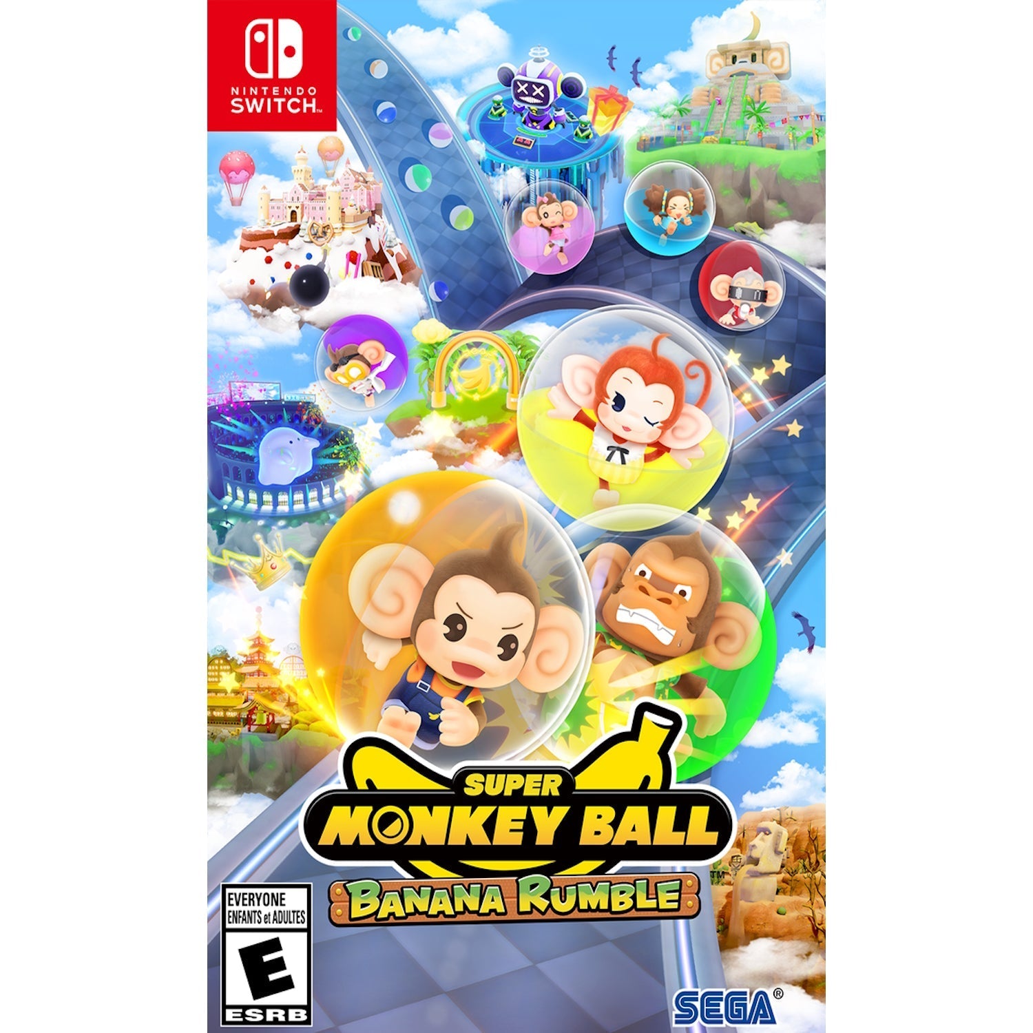 Super Monkey Ball: Banana Rumble - Legendary Banana Edition [Nintendo Switch] Nintendo Switch Video Game SEGA   