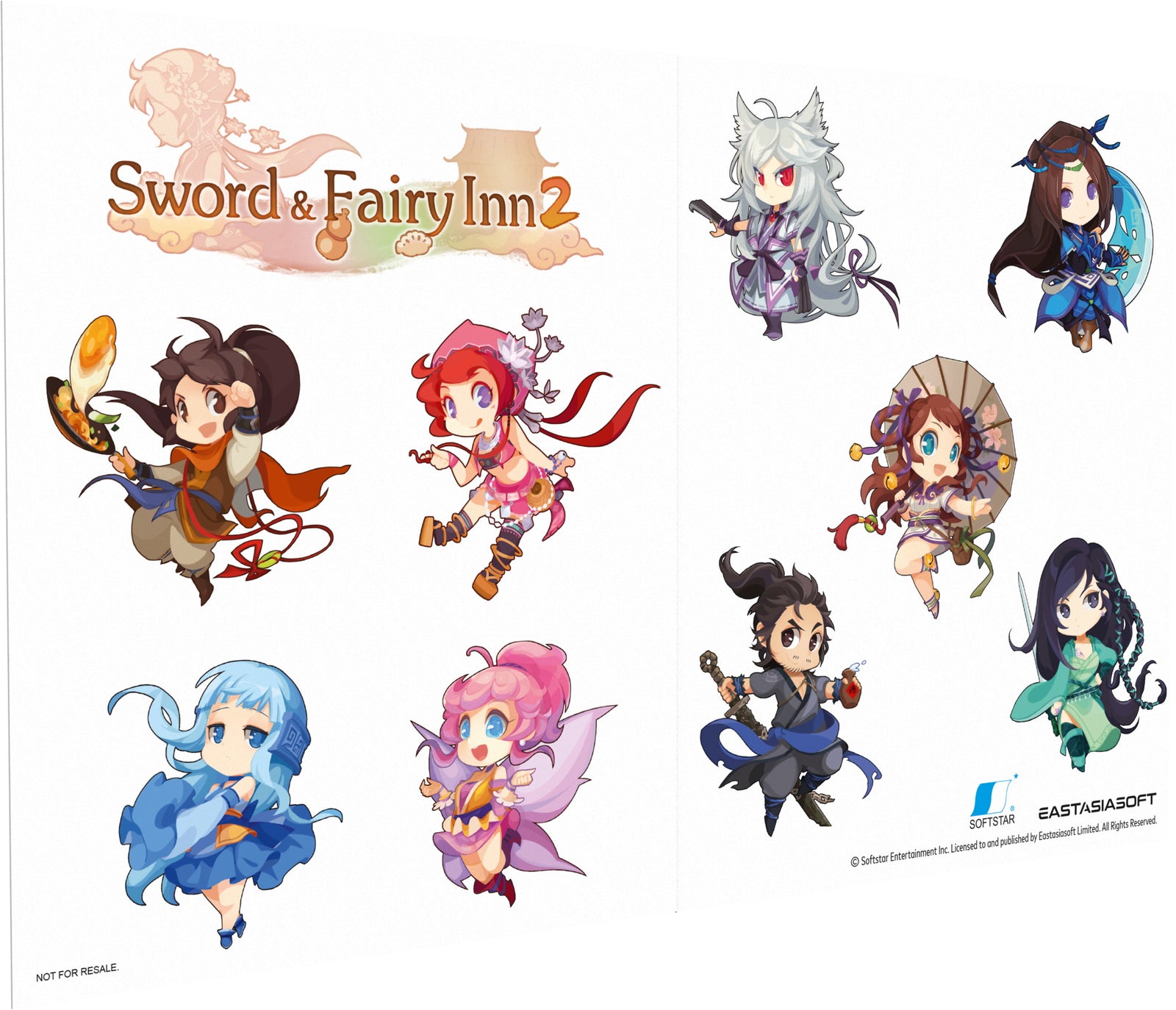 Sword and Fairy Inn 2 - Limited Edition - Play Exclusives [Nintendo Switch] Nintendo Switch Video Game EastAsiaSoft   