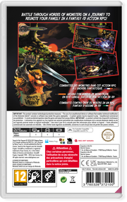 Sword of the Vagrant [Nintendo Switch] Nintendo Switch Video Game Red Art Games   