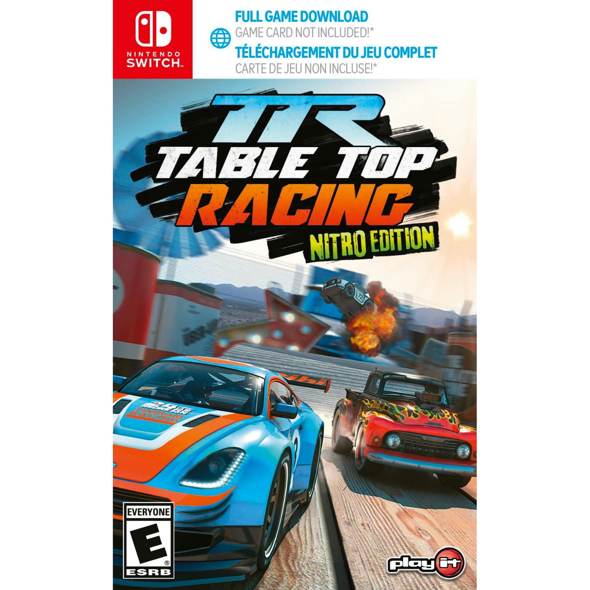 Table Top Racing: Nitro Edition - Code in Box [Nintendo Switch] Nintendo Switch Video Game Play It