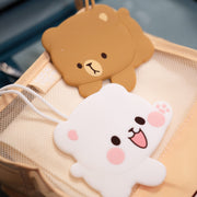 Milk Mocha Bear: Travel Luggage Tag - Milk Travel Accessories Milk Mocha Bear