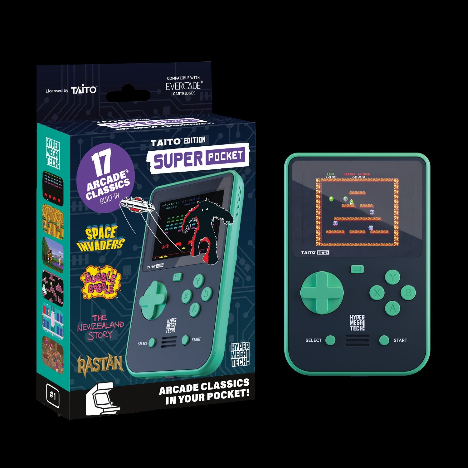Hyper Mega Tech! Taito Super Pocket [Retro System] Retro Systems Hyper Mega Tech   