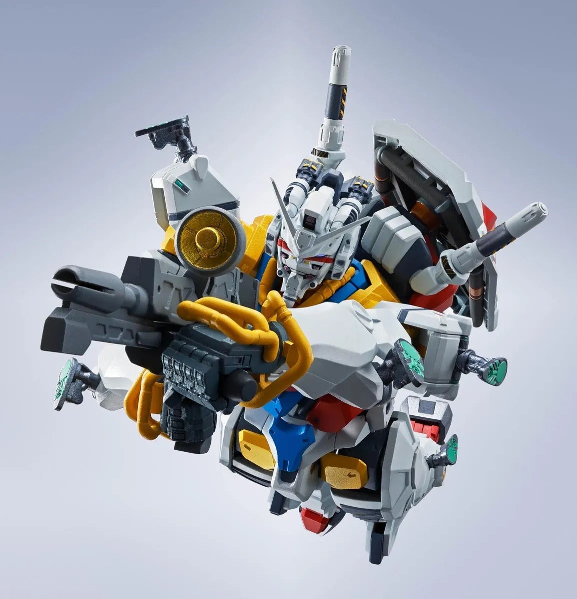 Tamashii Nations: Mobile Suit Gundam GQuuuuuuX -Beginning- <SIDE MS> RX-78-02 White Gundam Figure Toys & Games Bandai Namco