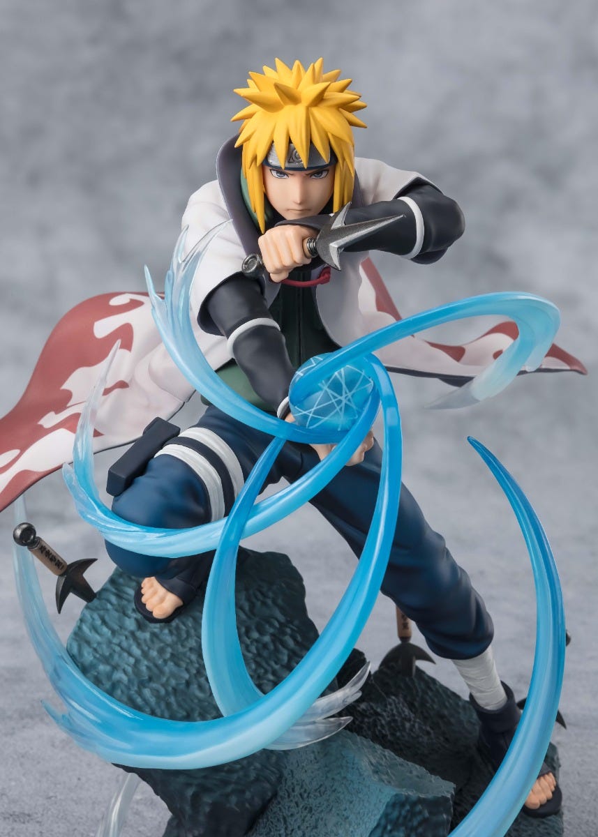 Tamashii Nations: Naruto Shippuden - Minato Namikaze (Rasengan) Extra Battle FiguartsZERO Toys & Games Bandai Namco