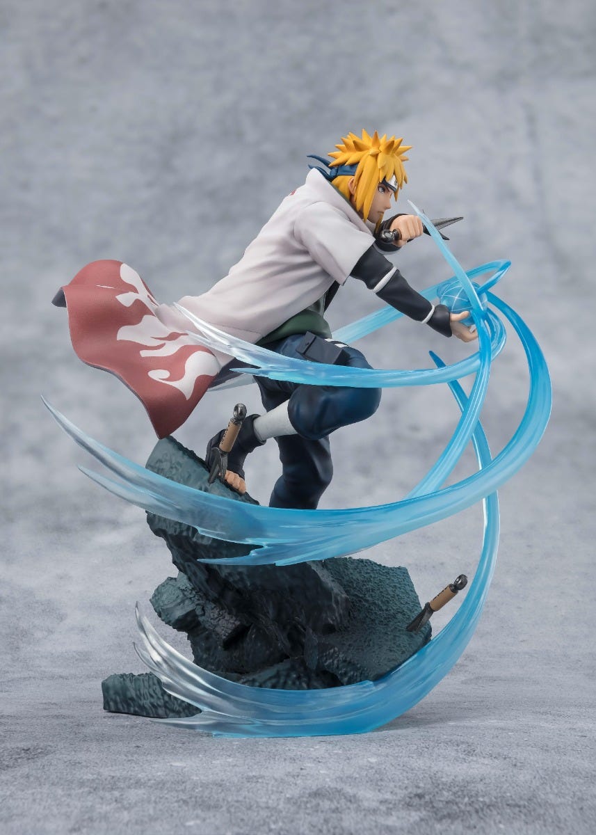 Tamashii Nations: Naruto Shippuden - Minato Namikaze (Rasengan) Extra Battle FiguartsZERO Toys & Games Bandai Namco