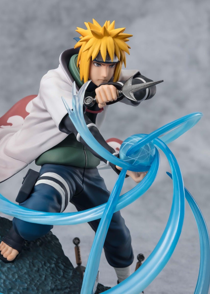 Tamashii Nations: Naruto Shippuden - Minato Namikaze (Rasengan) Extra Battle FiguartsZERO Toys & Games Bandai Namco