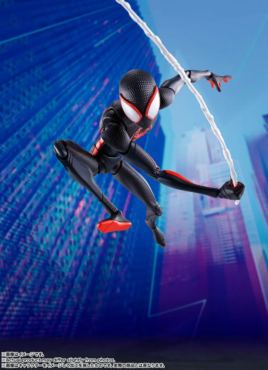 Tamashii Nations: Spider-Man: Across The Spider-Verse - Spider-Man (Miles Morales) S.H.Figuarts Toys & Games Bandai Namco