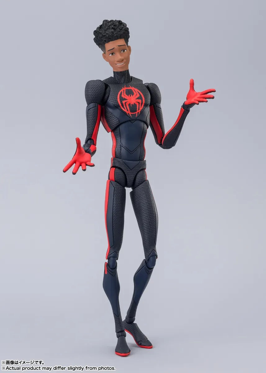 Tamashii Nations: Spider-Man: Across The Spider-Verse - Spider-Man (Miles Morales) S.H.Figuarts Toys & Games Bandai Namco