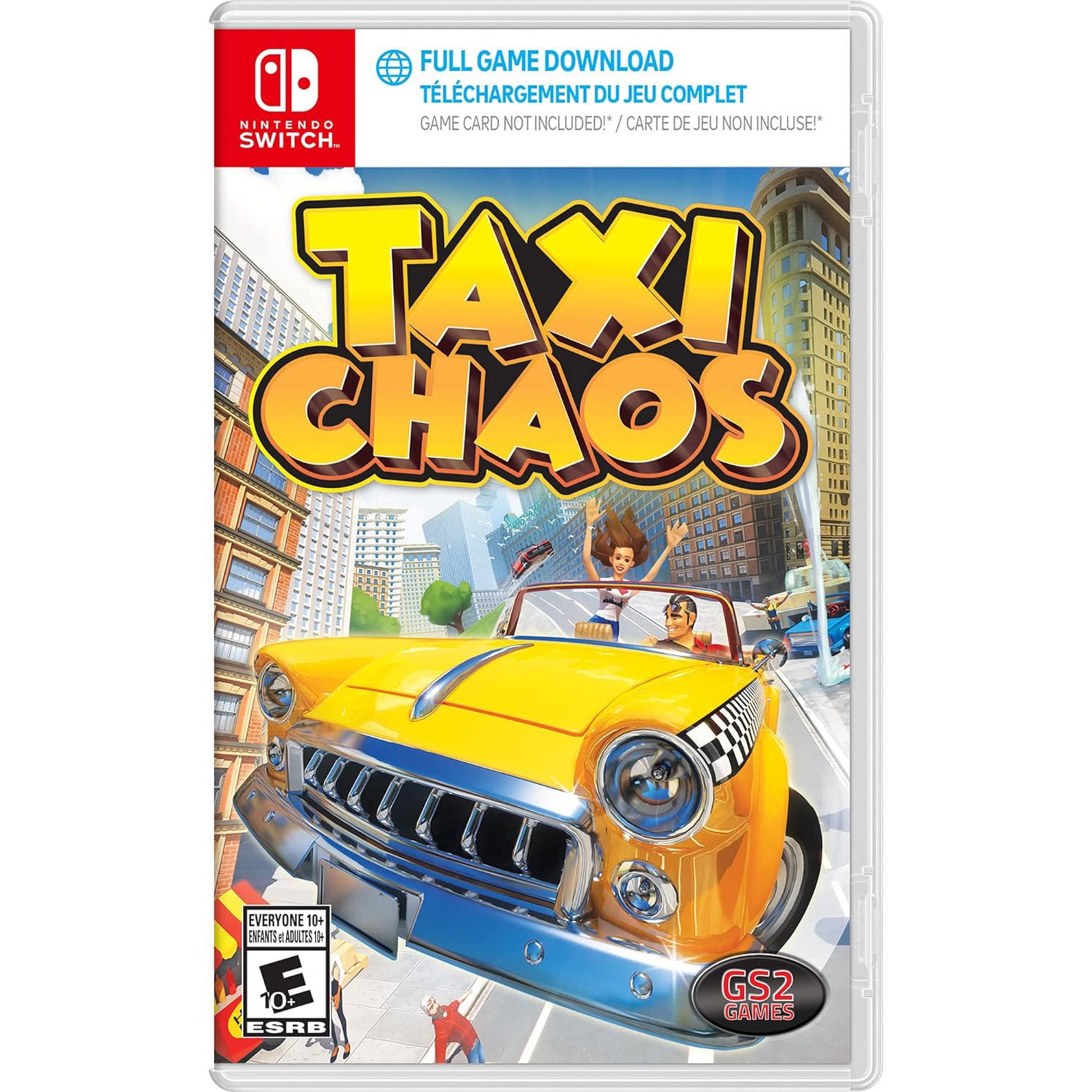 Taxi Chaos (Code in Box) [Nintendo Switch] Nintendo Switch Video Game GS2 Games