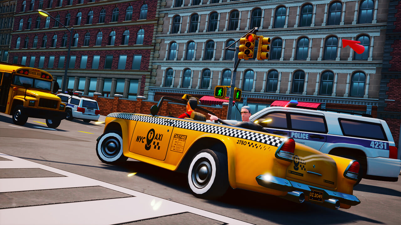 Taxi Chaos (Code in Box) [Nintendo Switch] Nintendo Switch Video Game GS2 Games