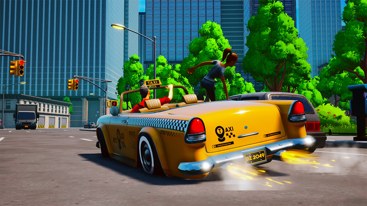 Taxi Chaos (Code in Box) [Nintendo Switch] Nintendo Switch Video Game GS2 Games