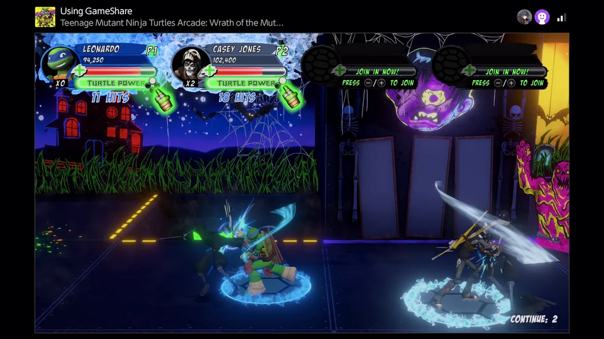 Teenage Mutant Ninja Turtles: Arcade Wrath of the Mutants - Ninja Edition [Nintendo Switch 2] Nintendo Switch 2 Video Game Trailmark Games