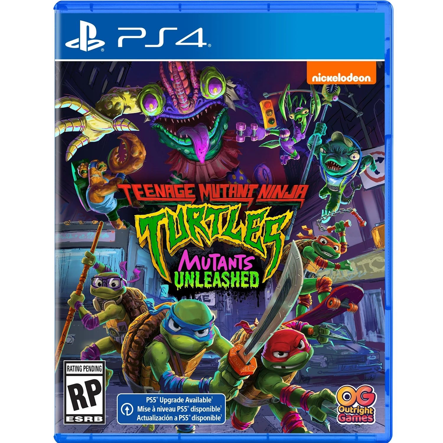 Teenage Mutant Ninja Turtles: Mutants Unleashed [PlayStation 4] PlayStation 4 Video Game U & I Entertainment   