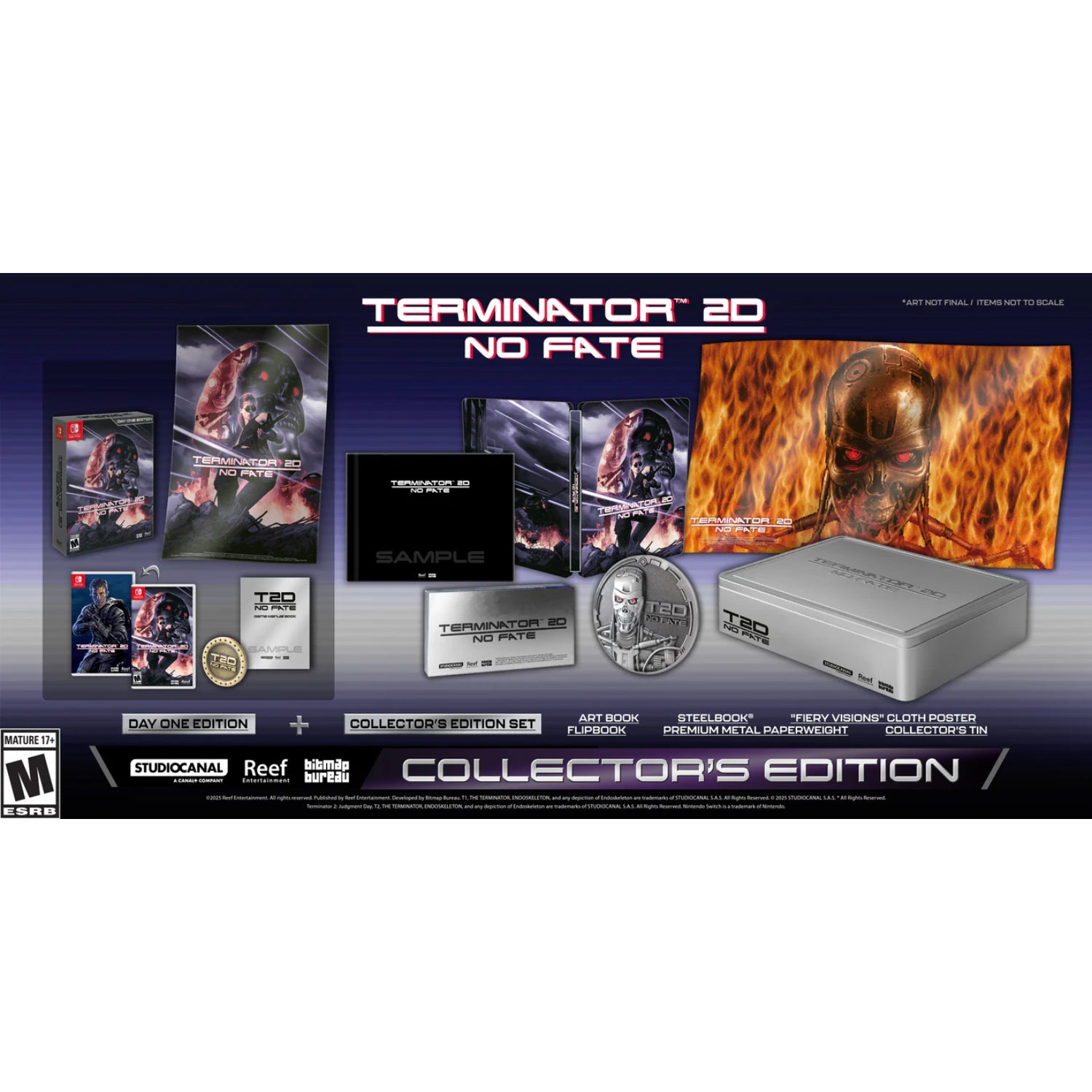 Terminator 2D: NO FATE - Collector's Edition [Nintendo Switch] Nintendo Switch Collector Reef Entertainment