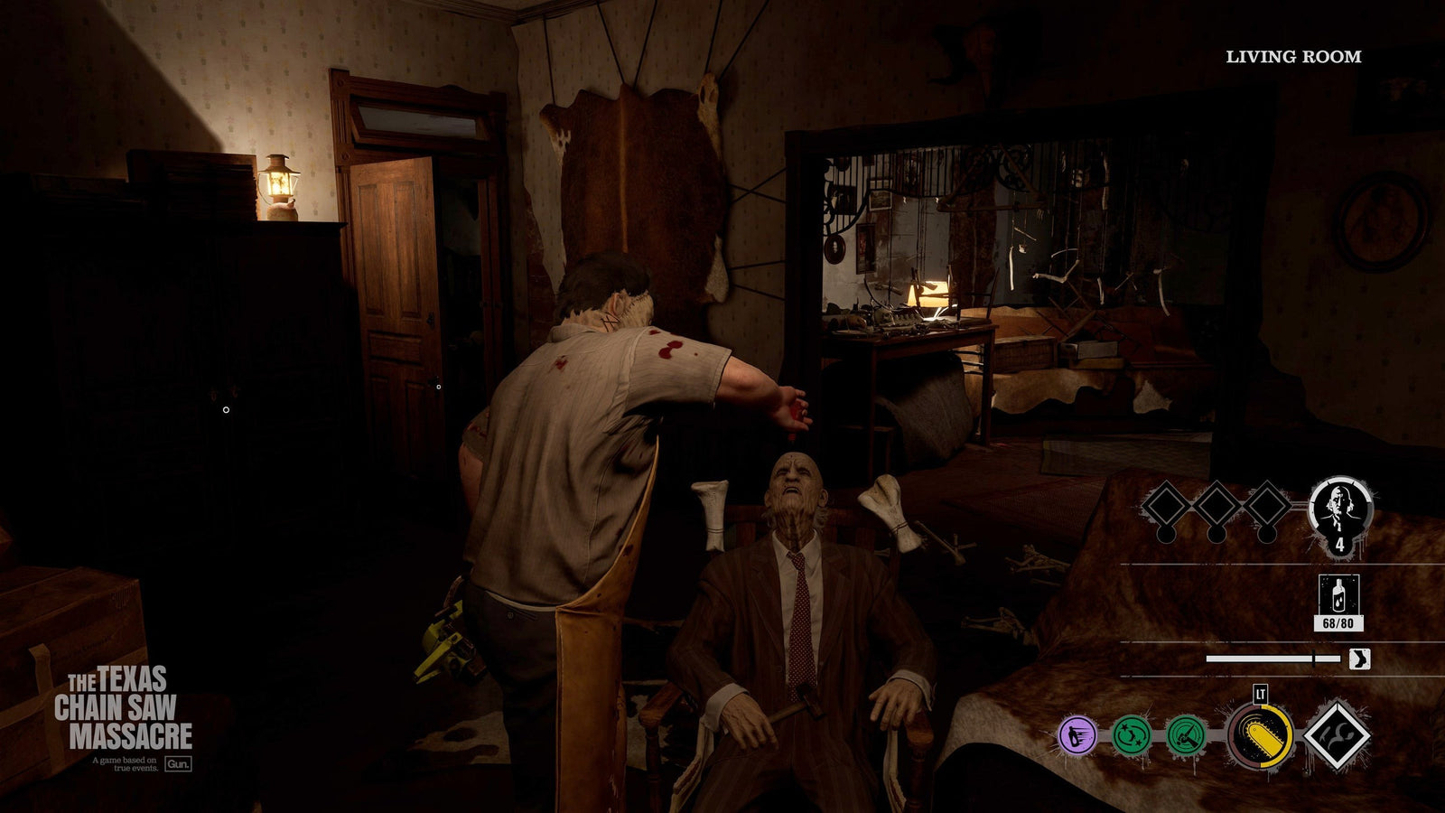 The Texas Chain Saw Massacre [PlayStation 4] PlayStation 4 Video Game Gun Interactive   