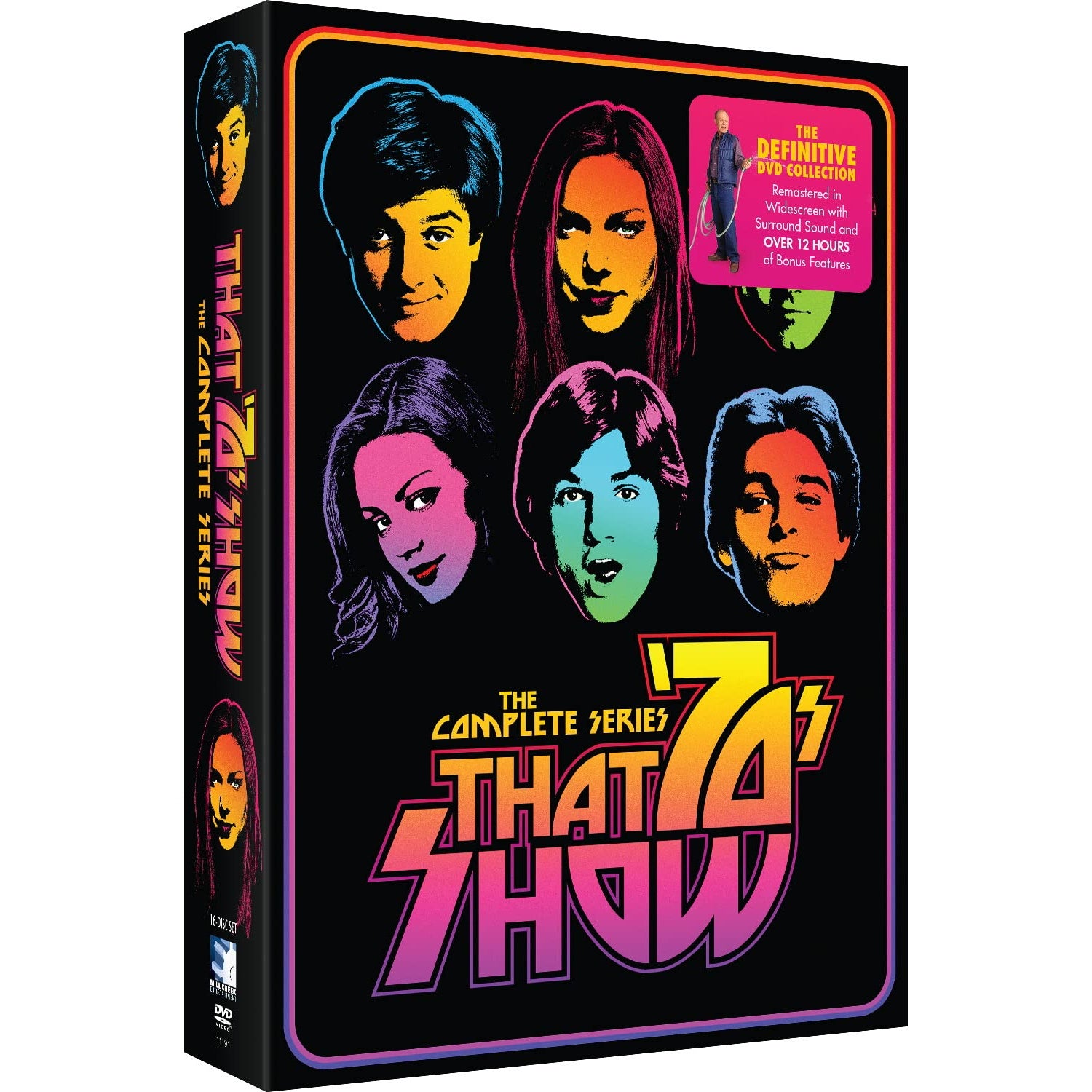 That ’70s Show: The Complete Series Remastered - Seasons 1-8 [DVD Box Set] DVDs & Blu-Rays Mill Creek Entertainment   