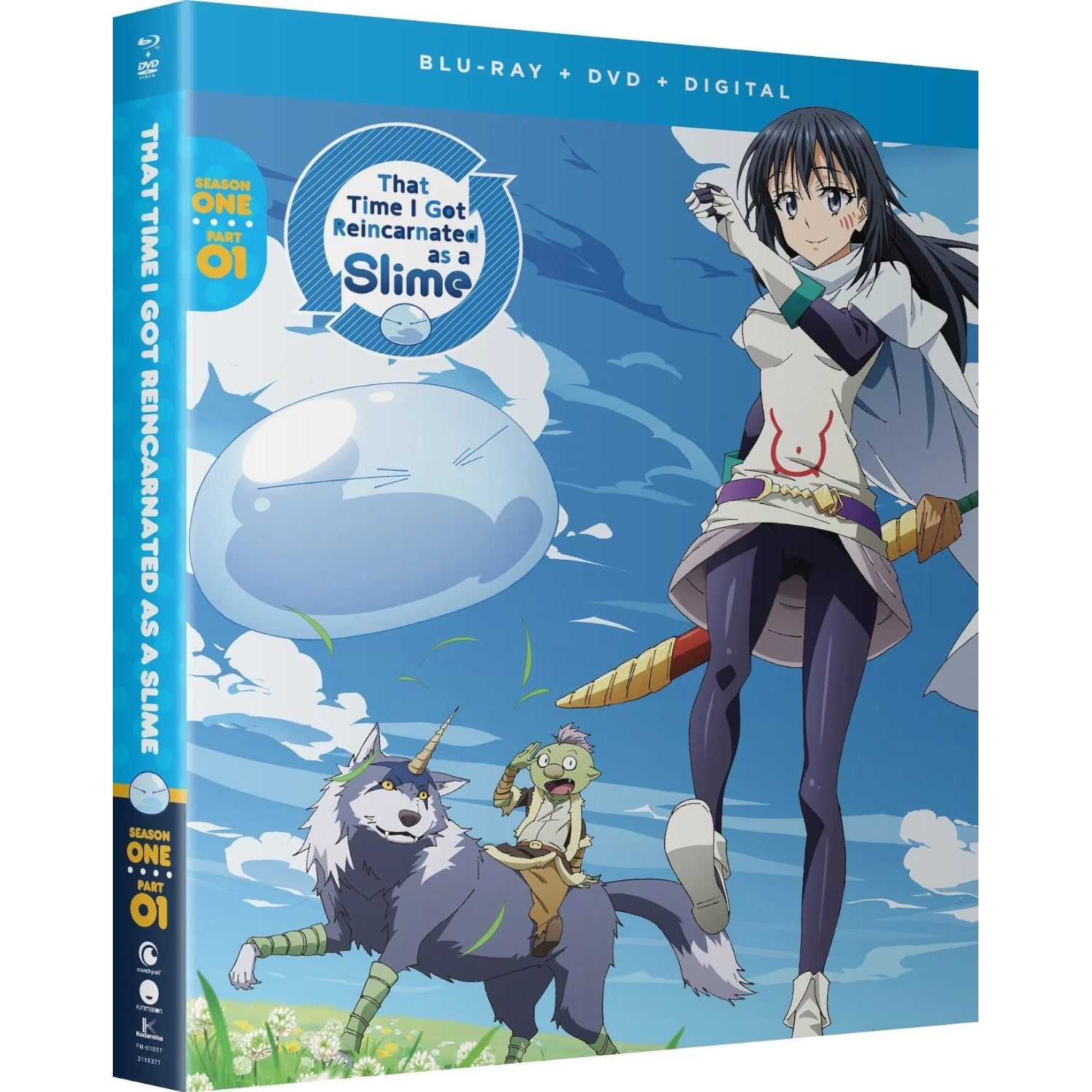 That Time I Got Reincarnated as a Slime: Season One Part 1 [Blu-ray + DVD + Digital] DVDs & Blu-Rays Funimation   