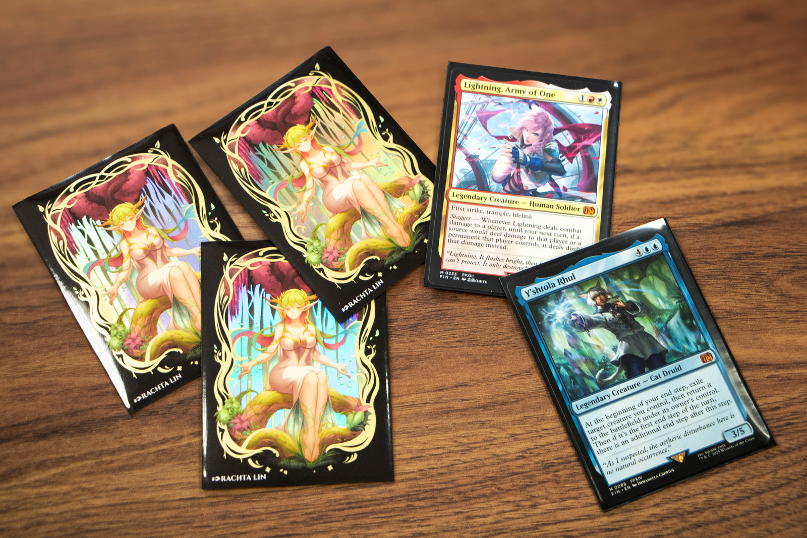 The Art of Rachta Lin: Elf TCG Standard Sleeves - 100 Count [Limited Edition] Card Game Accessories The Art of Rachta Lin