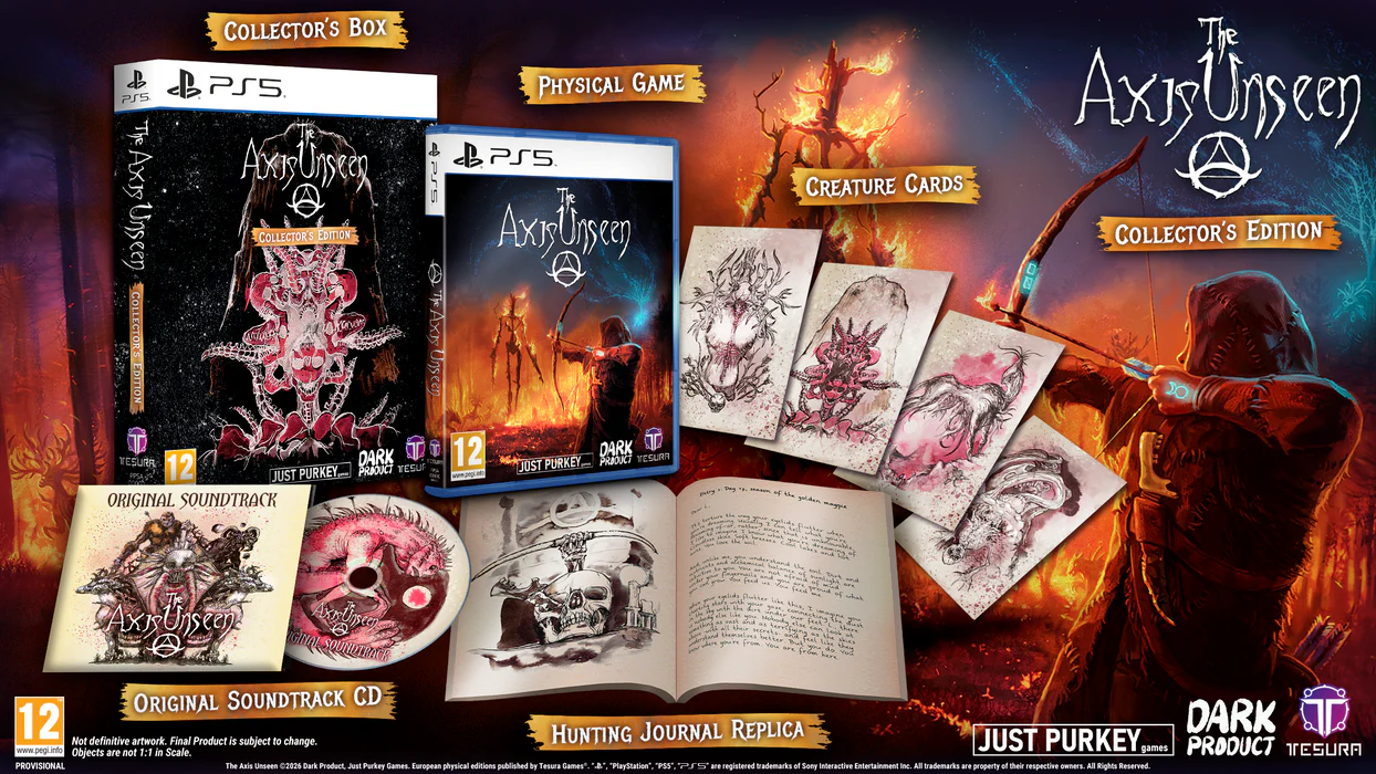 The Axis Unseen - Collector's Edition [PlayStation 5] PlayStation 5 Video Game Tesura Games