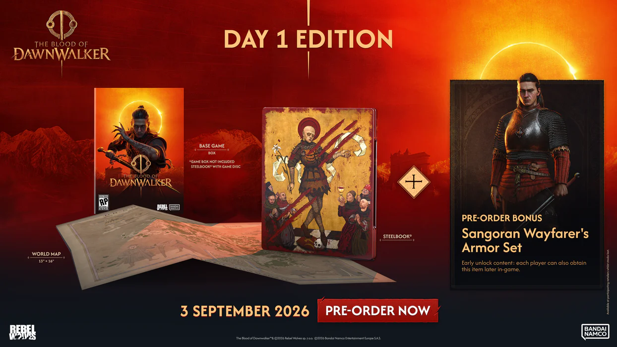 The Blood of Dawnwalker - Day 1 Edition [Xbox Series X] Xbox Series X Video Game Bandai Namco