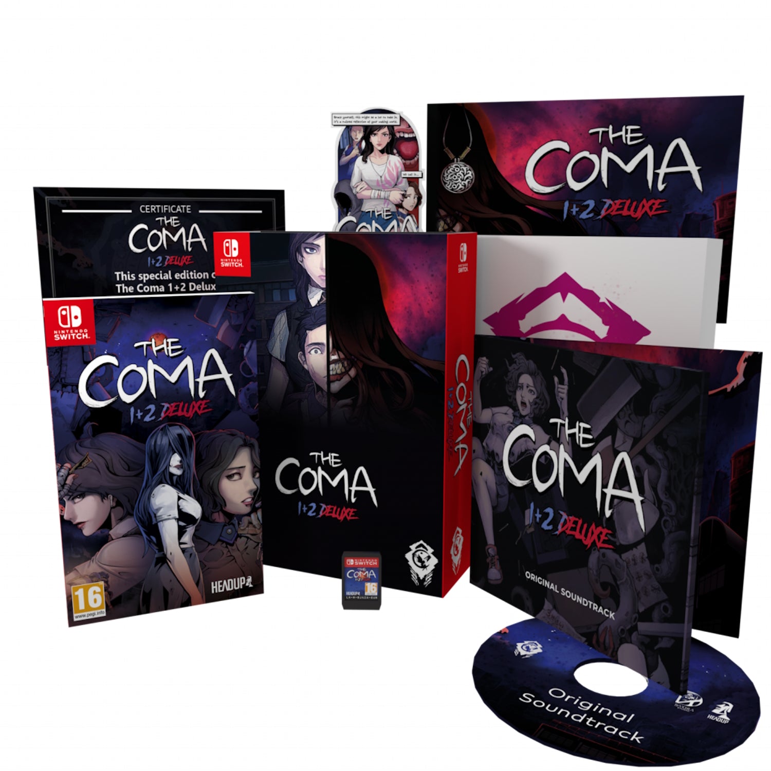 The Coma 1+2 Deluxe - Limited Collector’s Edition [Nintendo Switch] Nintendo Switch Video Game Gamefairy