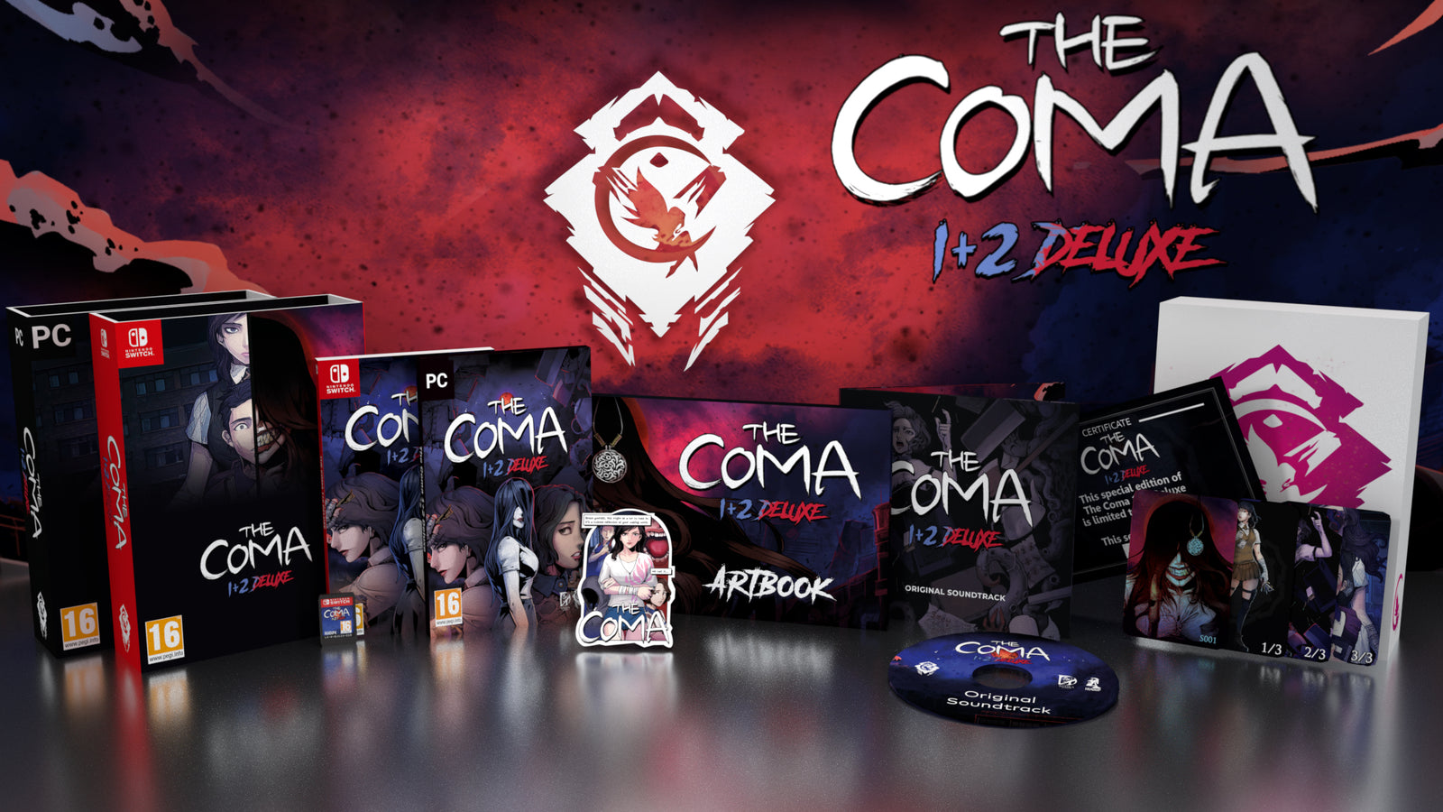 The Coma 1+2 Deluxe - Limited Collector’s Edition [Nintendo Switch] Nintendo Switch Video Game Gamefairy