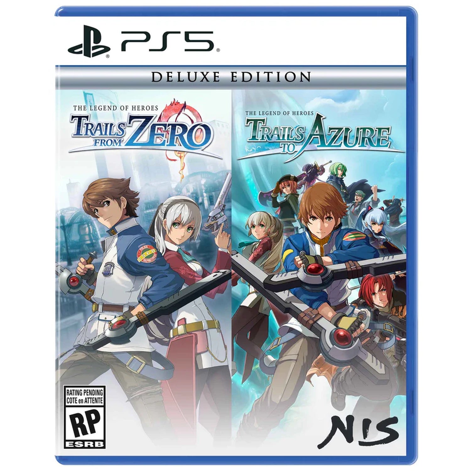 The Legend of Heroes: Trails from Zero & Trails to Azure [PlayStation 5] PlayStation 5 Video Game NIS America