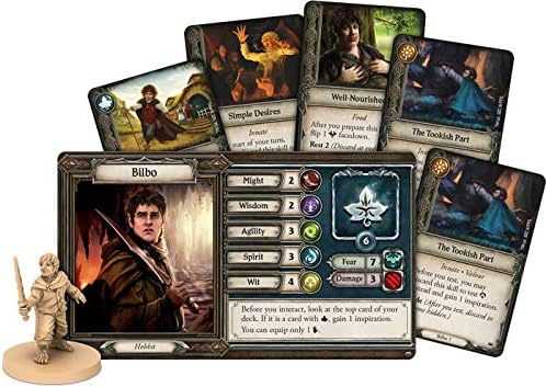 The Lord of the Rings: Journeys in Middle-Earth [Board Game, 1 - 5 Players] Board Game Fantasy Flight Games