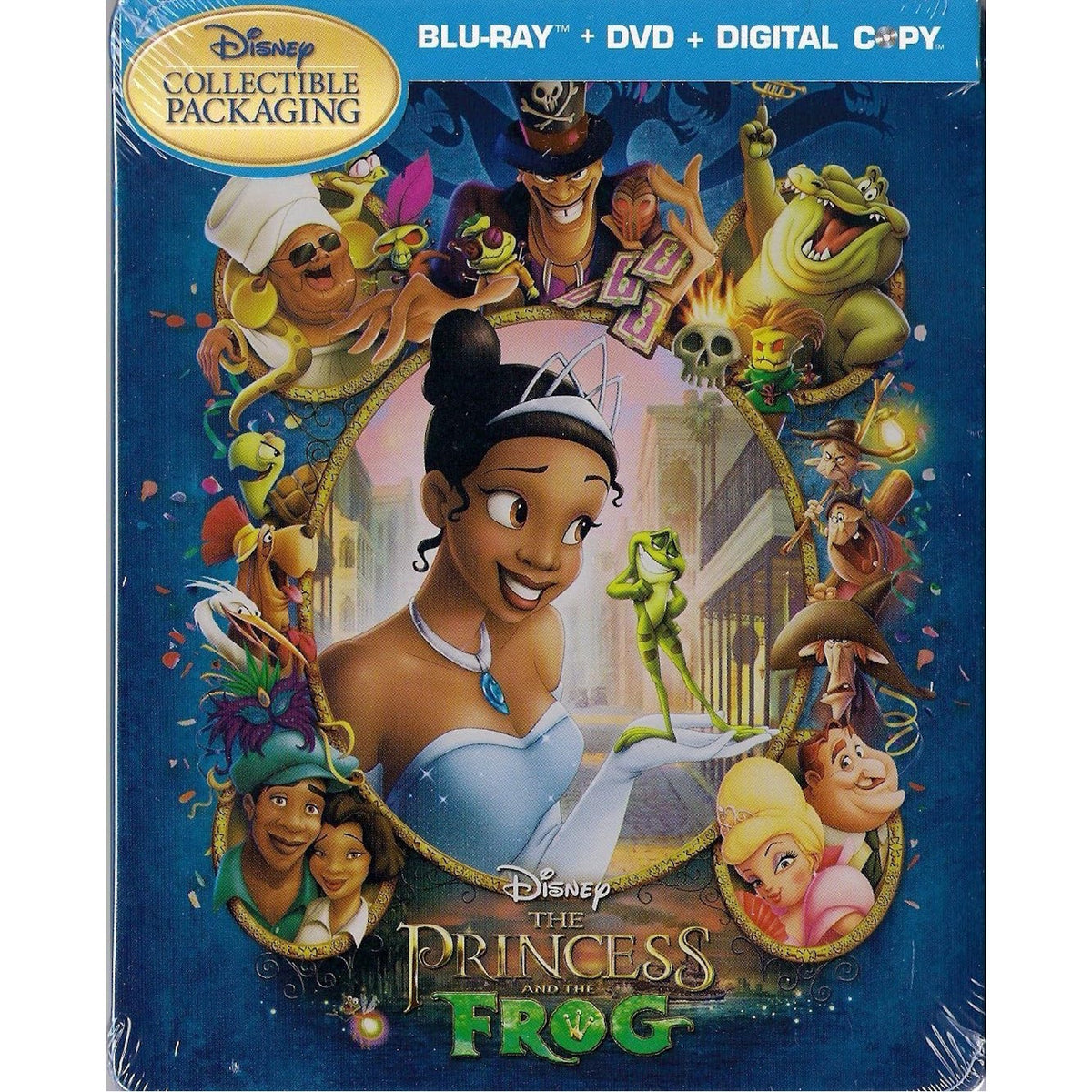 The Princess and the Frog Steelbook [Blu-Ray + DVD]