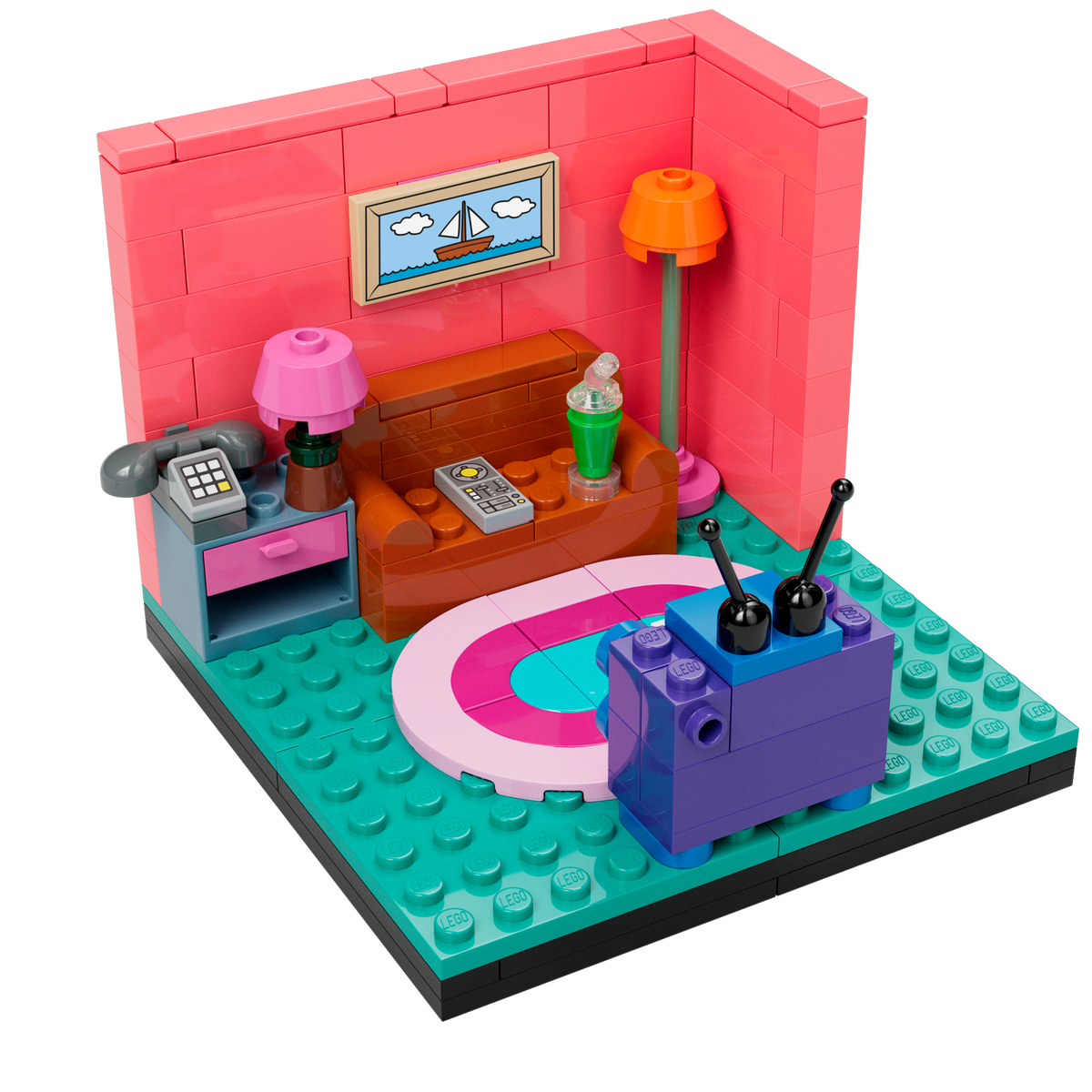 The Simpsons Living Room #5009325 LEGO LEGO