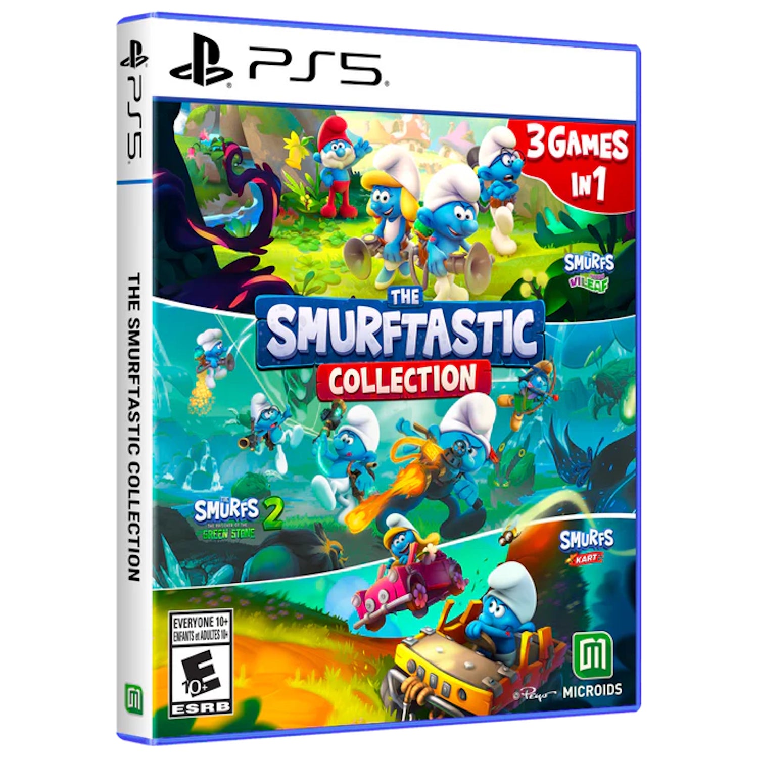 The Smurftastic Collection 3-in-1 [PlayStation 5] PlayStation 5 Video Game Microids